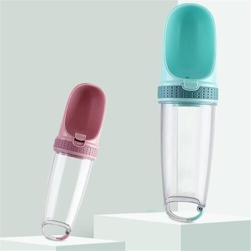 Portable Pet Water Bottle For Dogs French Bulldog ChihuahuaTravel Puppy Cat Drinking Bowl Outdoor Water Dispenser Pet Feeder