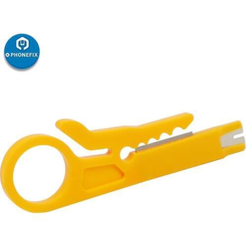 Portable Wire Stripping Knife Automatic Electrician Knife Wire Stripper For Mobile Phone Repair Crimper Pliers Crimping Tool