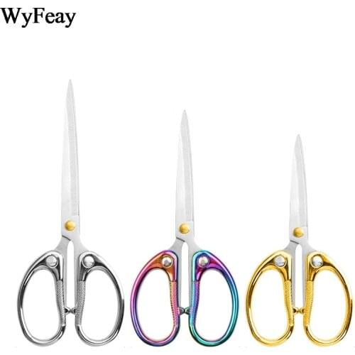 Professional Office Scissors Sewing Scissors Sewing Cuts Straight Fabric Clothing Tailors Scissors Household Stationery Tool