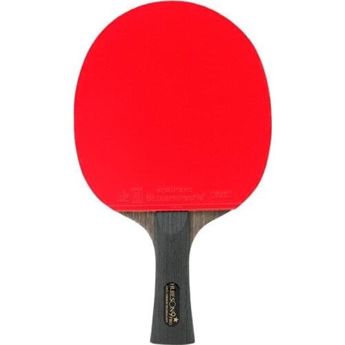 9 Star High-quality Table Tennis Racket Carbon Fiber Double Face In Sticky Rubber Professional Powerful Ping Pong Bat Training