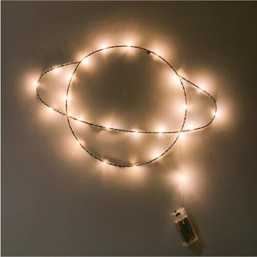 Saturn Light Wall Decor Night Style Home 42x27 Cm