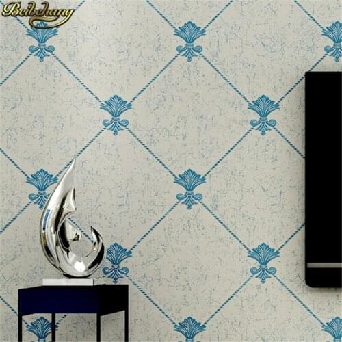 Beibehang Modern luxury European diamond wall papers home decor grid wallpapers for living room decoration papel wall paper