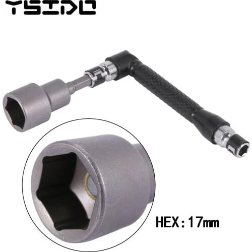 Rc Car Steel 17mm Wheel HEX Nuts Sleeve Wrench Tools for Arrma Traxxas Redcat 1/8 1/7 Truck Truggy Parts