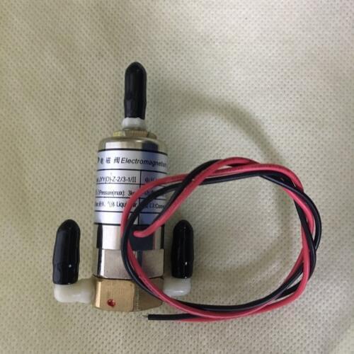 Inkjet printer solenoid valve JYY 3 way valve straight for challenger allwin phaeton crystaljet phaeton iconteck solvent printer