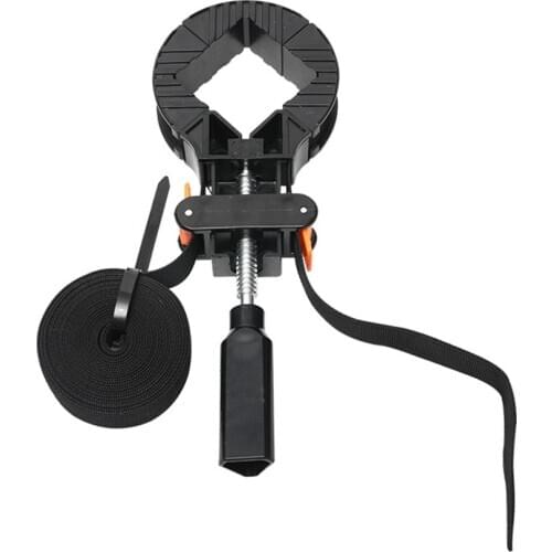 Woodworking Clamps Quick Adjustable Multifunction Corner Band Clamp Polygonal 90 Degrees Right Angle Corner Photo Frame Clips