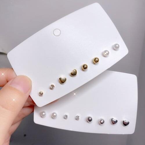 Pearl love earrings small and simple 2020 trend new ins retro earrings elegant womens jewelry gifts exquisite New Earrings