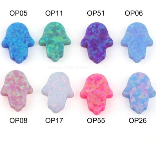 2020 Hot Sale Different Colors 8x10mm Hamsa Opal Online Sale In Free Shipping