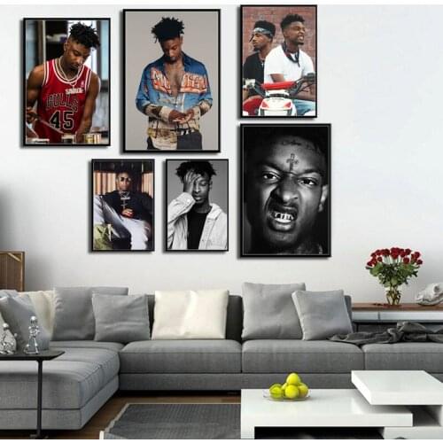 Diamond Painting Famous European American Hip-hop Rappers Poster Fan Custom Poster Home Art Decoration Wall Collection Value