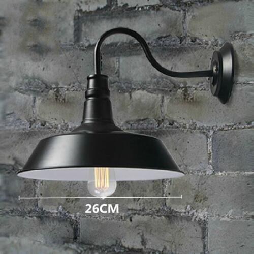 American Retro Wall+lamps Industrial Iron Wall Lamps Bathroom Light Waterproof Sconces Wall Light Kitchen Fixture Mirror Light