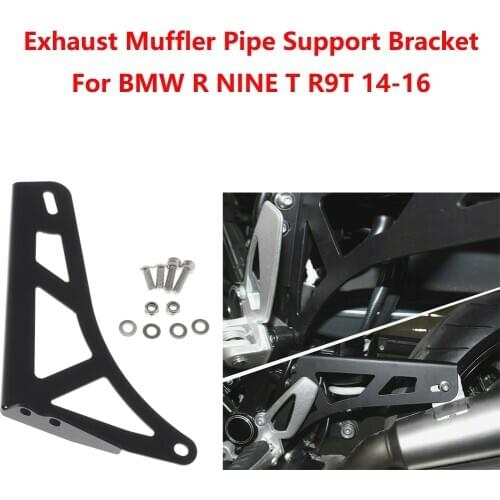 For BMW R NINE T R9T 14-16 MUFFLER BRACKET KIT MOTORCYCLE EXHAUST HANGER