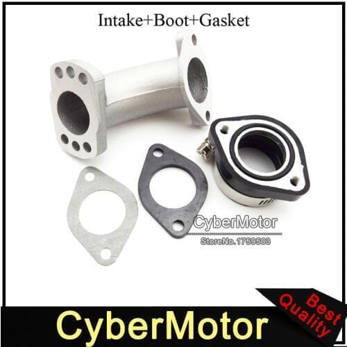 Carburetor Intake Mainfold Adapter Boot Pipe Flange Gasket For 150cc 160cc 200cc 250cc Engine Pit Dirt Motor Bike CRF KLX TTR