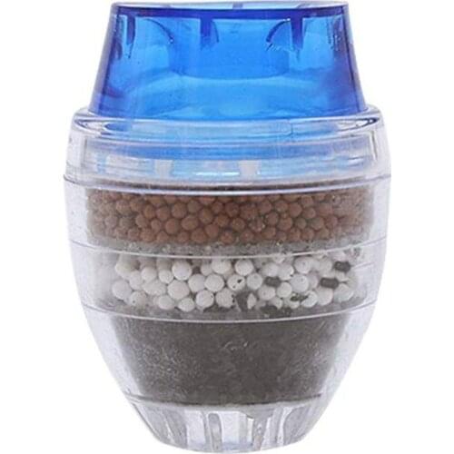 Hot Worldwide Coconut Carbon Home Kitchen Faucet Tap Water Clean Purifier Filter Cartridge Round Tap Filter Non-woven Laye