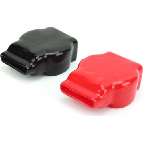 Battery Terminal Covers Positive Negative Top Post Cap Protection Universal for Car Motorcycle Truck