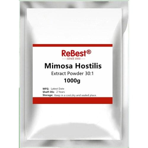 Best 100% Mimosa Hostilis Extract Powder 30:1,Organic Mimosa Root Bark Powder,EC and USDA Certified,GMP and ISO Production