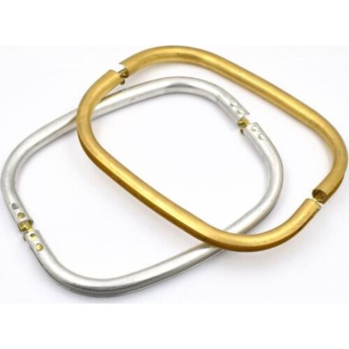 Metal Aluminium Tube Frame Purse Doctor Purse Frame Bag Handle Accessories Clutch Bag Parts