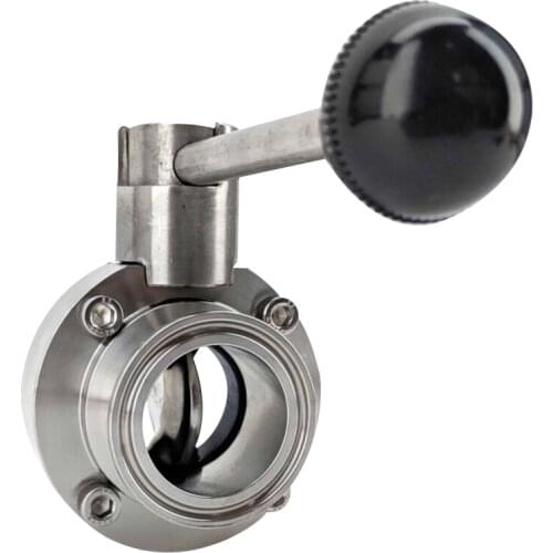 1.5 INCH TRI CLOVER BUTTERFLY VALVE---HOME BREW