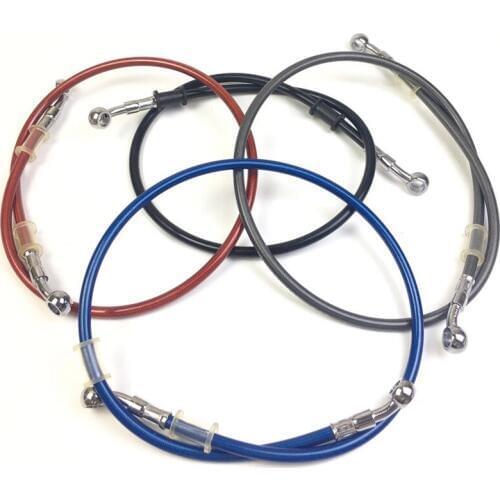 Motorcycle MX universal hose brake clutch or brake hydraulic hose off-road vehicle woven steel hydraulic reinforced brake hose