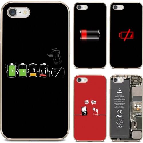 Battery Life Cycle Funny Silicone Case For iPod iPhone 10 11 12 Pro Mini 4S 5S SE 5C 6 6S 7 8 X XR XS Plus Max 2020