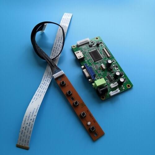 For NT156WHM-T03 LCD DRIVER EDP LED monitor 1366X768 15.6" KIT VGA SCREEN display Controller board 40Pin HDMI DIY