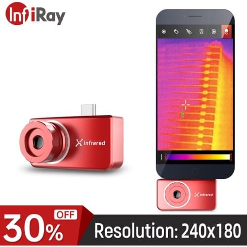 InfiRay T2S Thermal Imager Camera Mini Industrial Detection Outdoor Night Vision Infrared Thermal Imaging Camera For Android