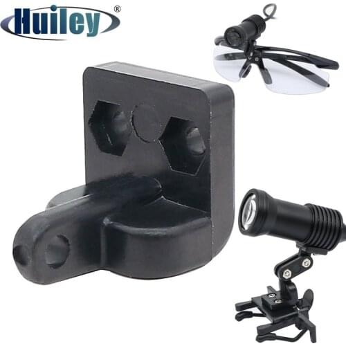 L-type Adapter Clip for Dental Head Light Useful Accessories for Install Headlights or Glasses Dental Loupes Parts