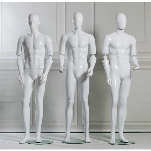 Mobile Men Model Full Body Manikin Men Window High-end Men Mannequin Special Stand