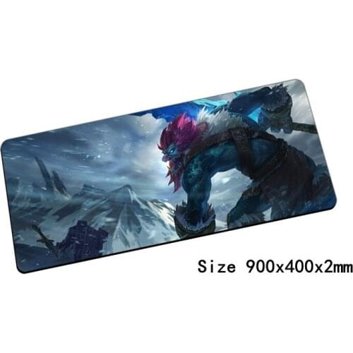 Fashion Trundle mouse pad 90x40cm pad mouse lol notbook computer mousepad Troll King gaming padmouse gamer laptop mouse mats