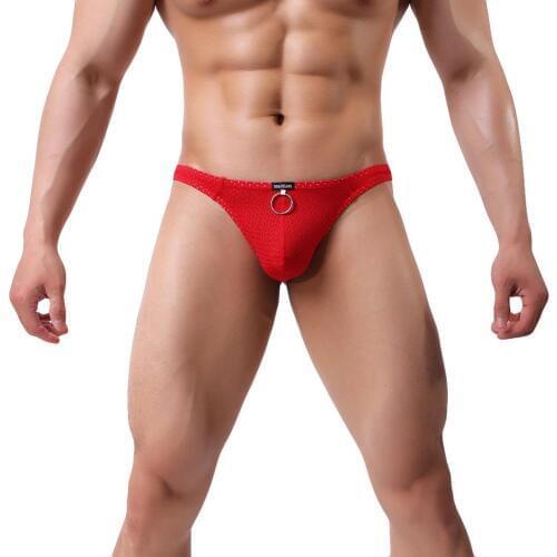 Underwear Men Ropa Interior Hombre Sexy Bikini Ultra Thin Mesh Breathable Men Briefs Gay Underwear Cueca Masculina Slipy Meskie