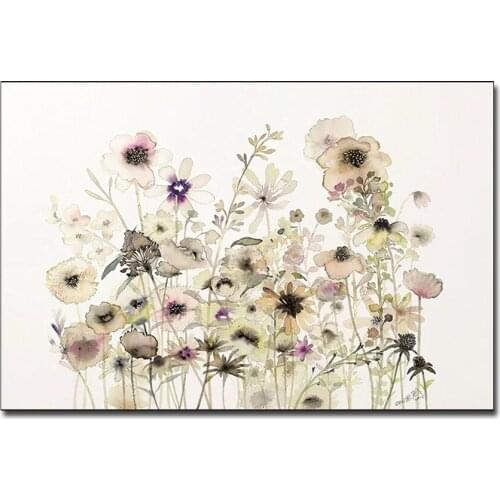 Hotel Wall Decor New Flower Design Oil Painting 100% Hand Drawn Wall Hangings Floral Pictures Art Decoration Artwork For Home