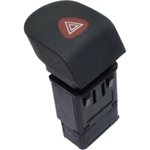 NEW-Car Hazard Emergency Light Flasher Switch for Renault Kangoo I 1997-2008 7700308821