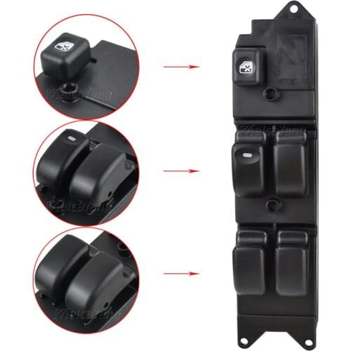 New Car Front Left Electric Window Control Switch MB194826 MR732119 For Mitsubishi Colt Outlander Lancer Galant Station