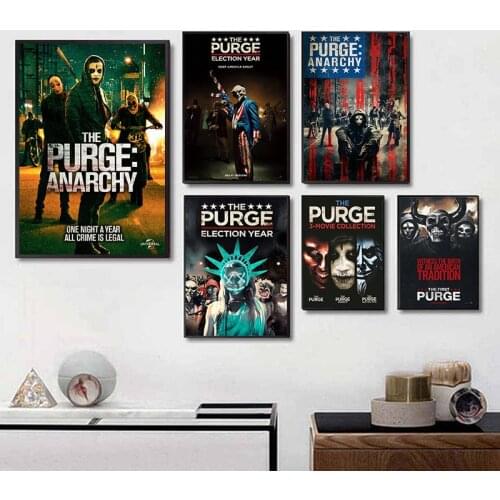 The Purge Anarchy Movie Posters And Prints Wall Art Canvas Paintings Pictures Living Room Home Decoration