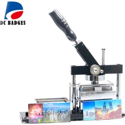 90*65mm rectangle magnetic badge material fridge magnet without pictures / 500pcs wholesale