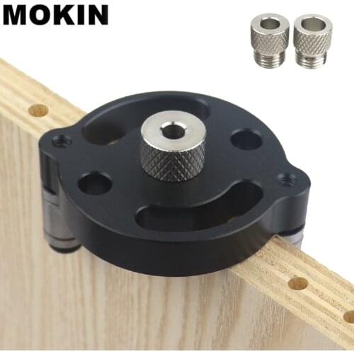 3-10mm Self-centering Doweling Jig Drill Guide Hole Puncher Straight Hole Pocket Hole Jig Locator For Furniture Connection Tools