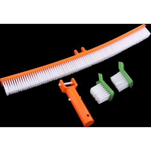Swimming Pool Brush Cleaning Tools Spa Wall & Floor Tiles Brush Foldable Cleaner Broom Swimming Pool Accessories