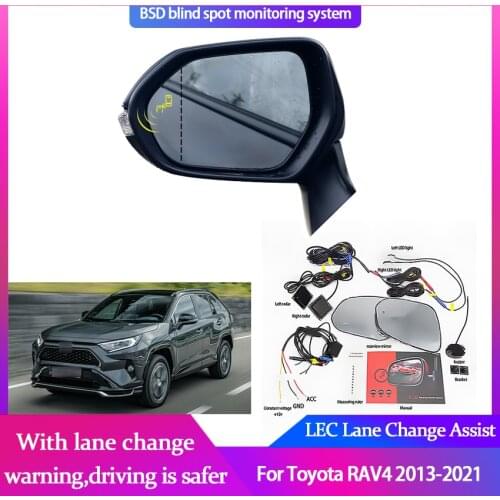 Blind Spot Detection System For Toyota RAV4 2013-2021 BSD Millimeter Wave Radar Monitoring Sensor Assistant Driving Security