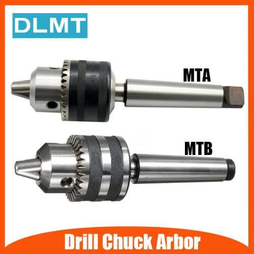 1pc 5/8" Precision MT1 MT2 Shank Drill Chuck 0.5-13mm 3-16mm 1-16mm Heavy Duty Taper Arbor Milling Tool