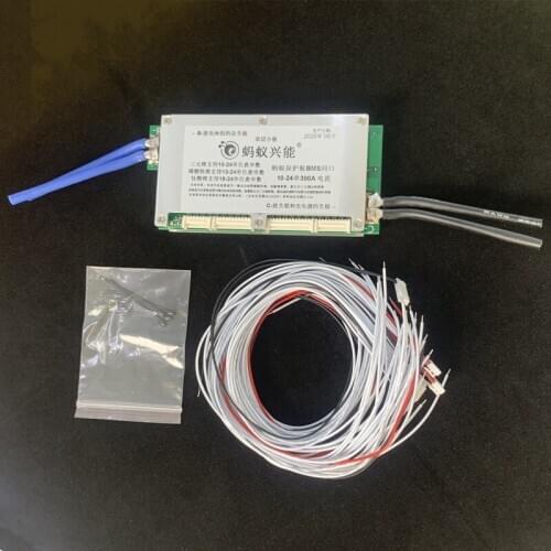 Smart BMS 300A 200A 100A 70A Cell Lithium Battery Protection Board Balance Bluetooth Li-ion Lipo lifepo4 LTO 10S to 24S 72V 20S