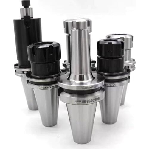 High precision CAT40 ER16 ER20 ER25 ER32 2.5" 3" 4" tool holder collet chuck for CNC machine spindle