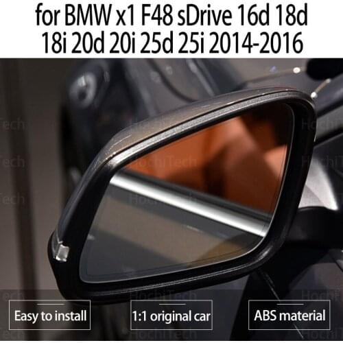 1pcs Replacement Electric Blue Heated Left & Right Mirror Glass for BMW X1 F48 SDrive 16d 18d 18i 20d 20i 25d 25i 2014-2016