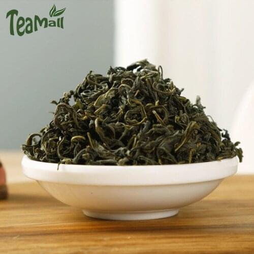 2021 Green Chinese Tea Fried Green Loose Tea Fujian Spring Tea Luzhou Type 250g
