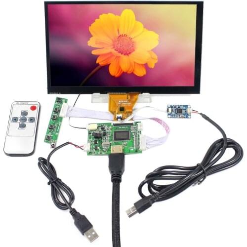 9 inch AT090TN10 800X480 LCD With 9" CapacitiveTouch Panel and HD MI LCD Controller Board VS-TY50-V2