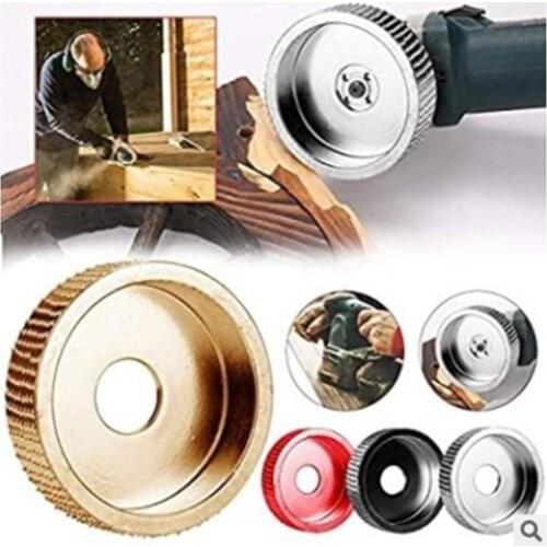 Abrasive Disc For Wood Angle Grinder Sanding Wheel Rotary Carving Tool Round Wood Angle Grinding Wheel Sanding Carving Tool