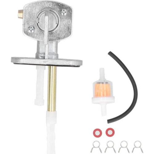 Aluminum Alloy Fuel Valve Petcock Shut off Oil Pipe Filter Gas Tank Switch Fit For Motorcycle Yamaha TTR TT-R 90/125/225/230/250