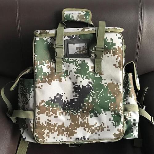 Outdoor First Aid Kit Large Capacity Sports Camouflage Nylon Waterproof Messenger Bag Family Travel Emergency BagLB007