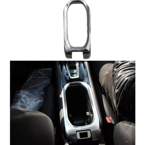 1pcs Car styling Interior Water Cup Holder panel decorative cover trim For Honda Vezel 2014 2015 2016 2017 2018 Auto Accessorie