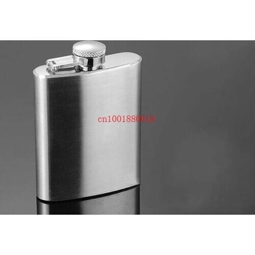 Fedex DHL Free Shipping 6oz 170ml Wholesales Mini Portable Whiskey Stainless Steel Hip Flask,100pcs/lot