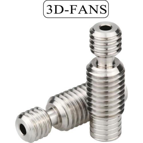 TC4 Titanium alloy Throat E3D V6 M6 M7 Hotend Throat Heat Break For 1.75mm All-Metal