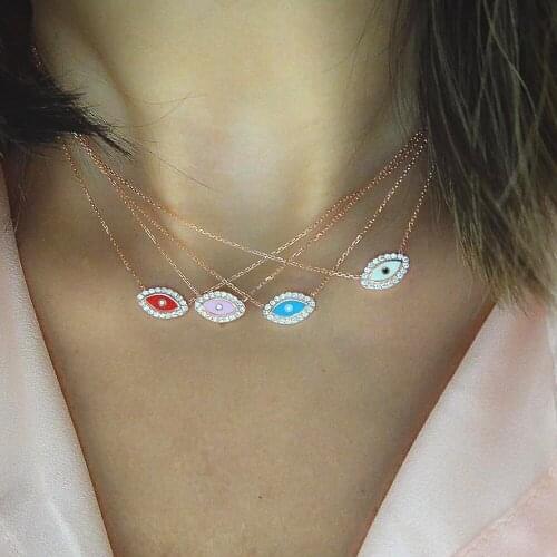 JYZSHINY Silver Necklaces