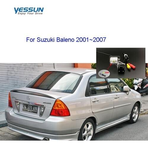 Yessun Rear view camera For Suzuki Baleno/ Aerio/ Liana 5D Hatchback 2001~2007 rear camera/license plate camera/ or cam bracket